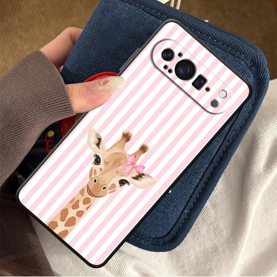 Cartoon Giraffe Funda Phone Co - Google Pixel 8A recension och pris