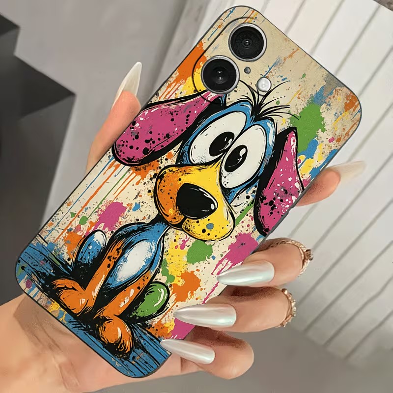 Graffiti Colored Puppy TPU Pho - Apple Iphone 15 recension och pris