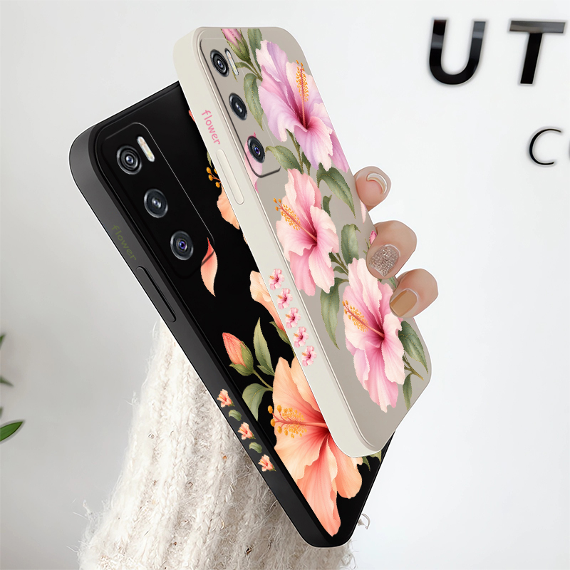 Two Pink Lilies Pattern Case F - Vivo V40 recension och pris