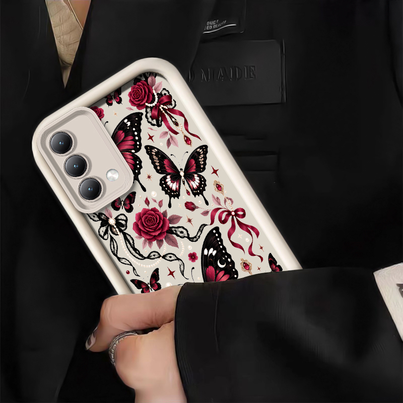Flower Butterfly Print Phone C - Realme C67 recension och pris