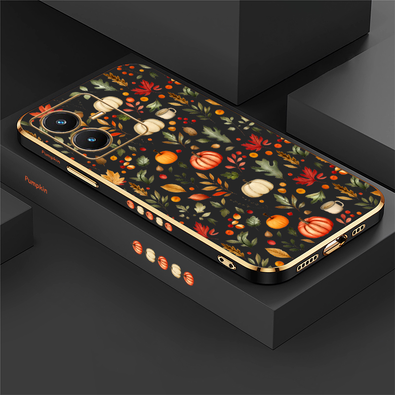 Autumn Leaf Pumpkin Case For V - Vivo V40 recension och pris