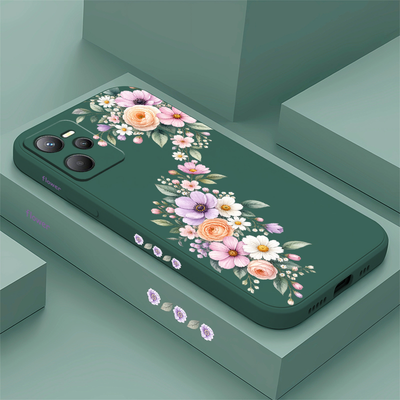 Pink Small Floral Flower Phone - Oppo A78 recension och pris