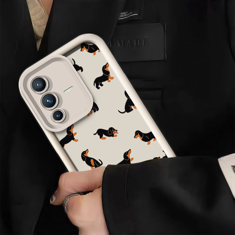 Animal Dachshund Dog Phone Cas - Vivo V40 recension och pris