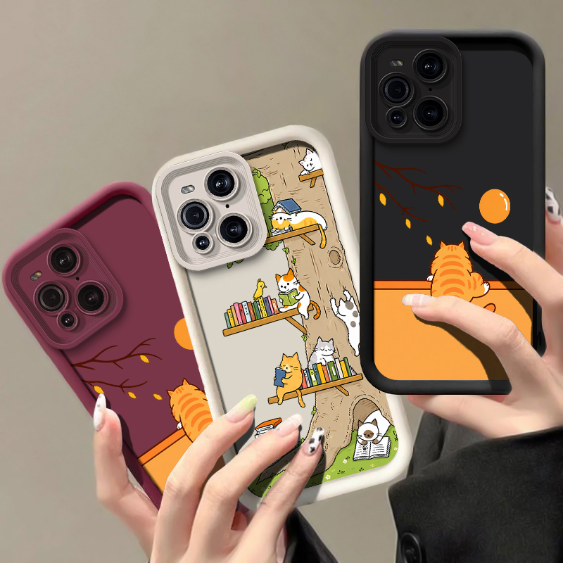 Cartoon Animal Cat Phone Case  - Oppo Find X8 recension och pris