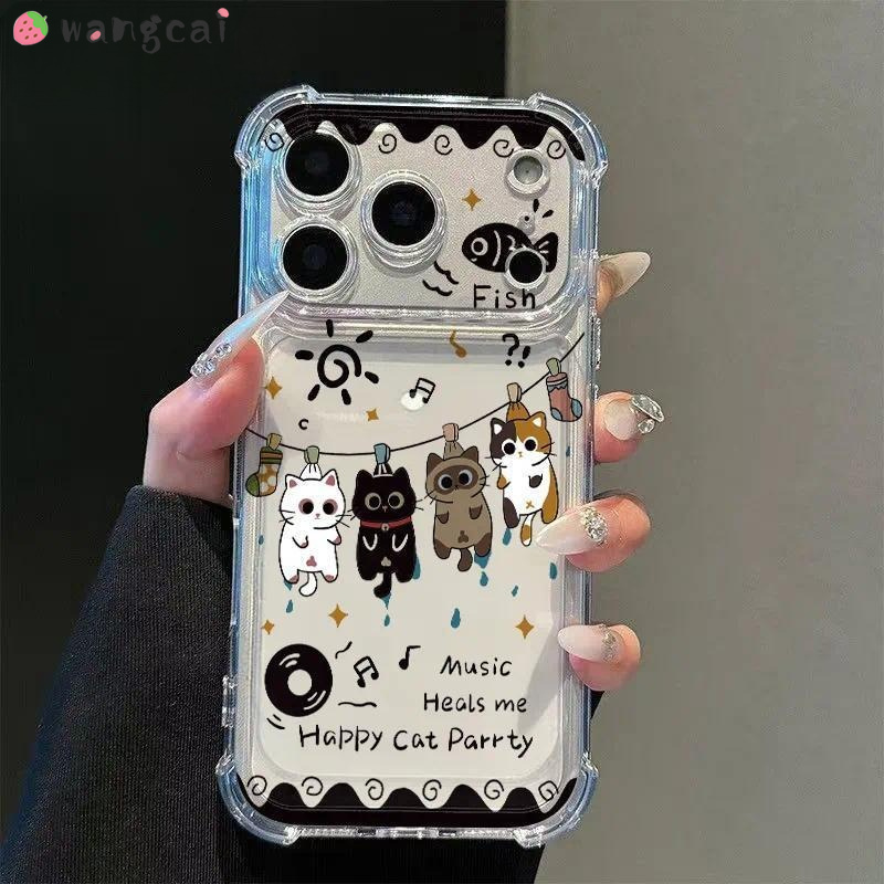Cute Flower Cat  Clear Case Fo - Realme Note 50 recension och pris