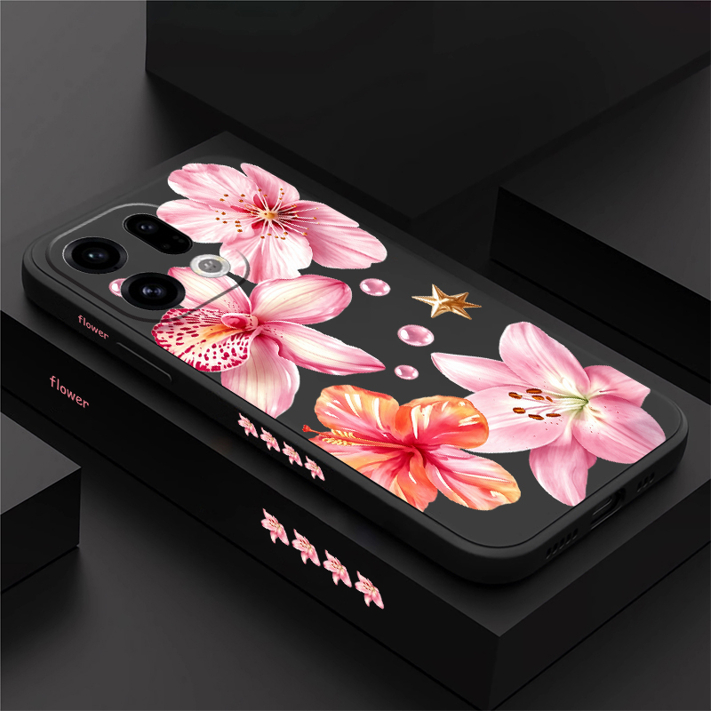 Cute Pink Lily Flowers Phone C - Oppo Reno 12 recension och pris