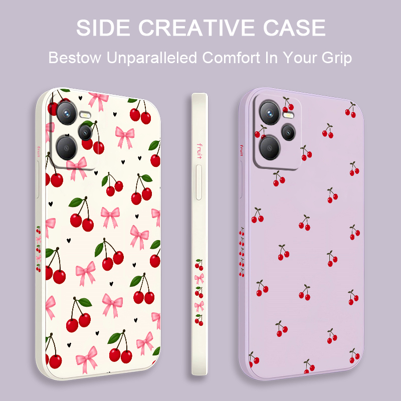 Cherry Print Case For OPPO Rea - Realme C67 recension och pris