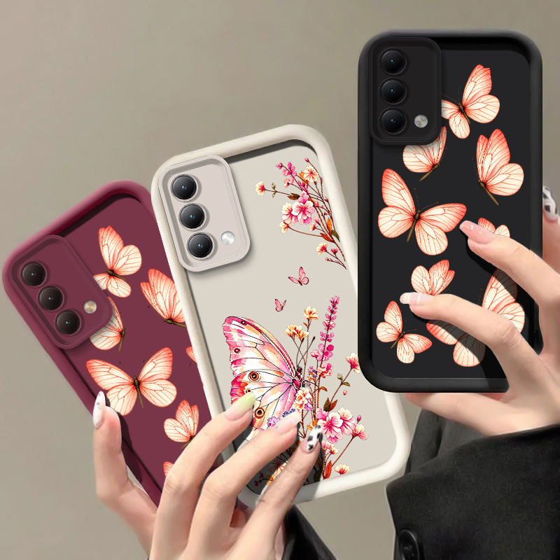 Printed Butterfly Flower Phone - Oppo A78 recension och pris