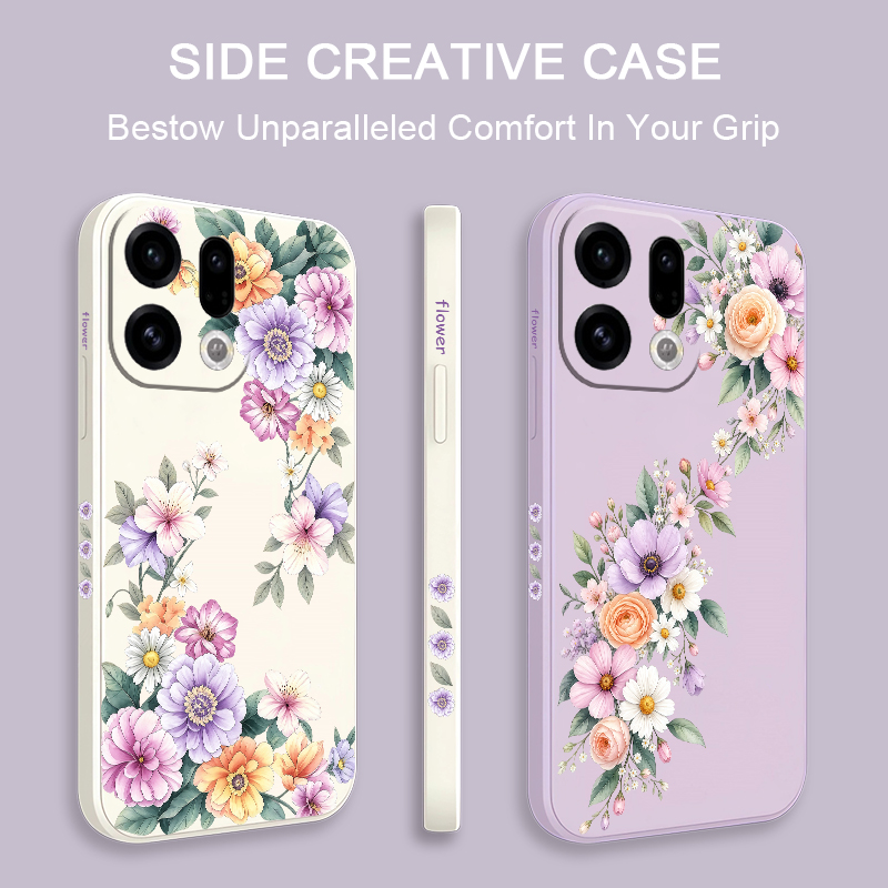 Pink Small Floral Flower Phone - Oppo Reno 12 recension och pris