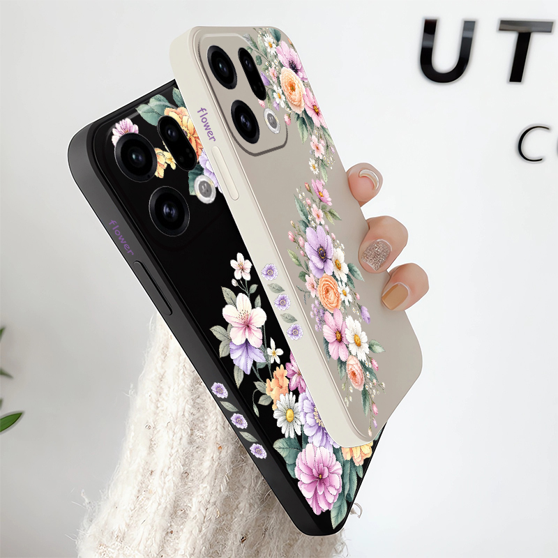 Pink Small Floral Flower Phone - Oppo Reno 12 recension och pris
